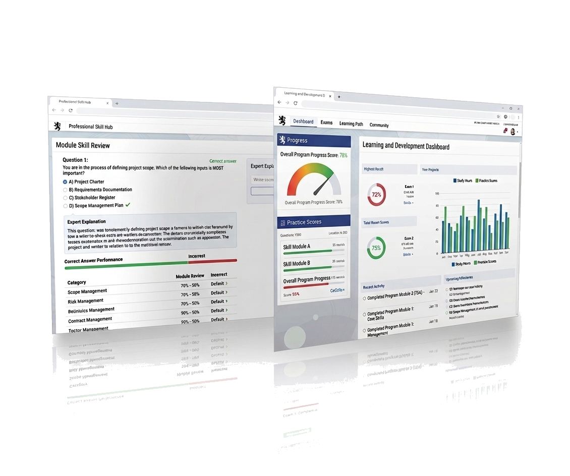 Saudi CME Exam progress dashboard preview